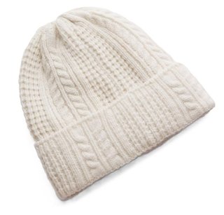 Under Armour Halftime Cable Knit gorro de mujer, stone/khaki base