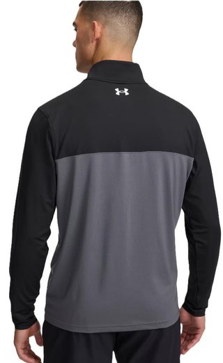 Under Armour T2G 1/4 Zip sudadera de hombre, negro/castlerock/blanco