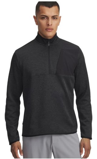 Under Armour Drive SweaterFleece 1/2 Zip sudadera para hombre, negro/antracita