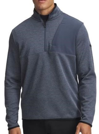 Under Armour Drive SweaterFleece 1/2 Zip sudadera de hombre, gris oscuro