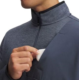 Under Armour Drive SweaterFleece 1/2 Zip sudadera de hombre, gris oscuro