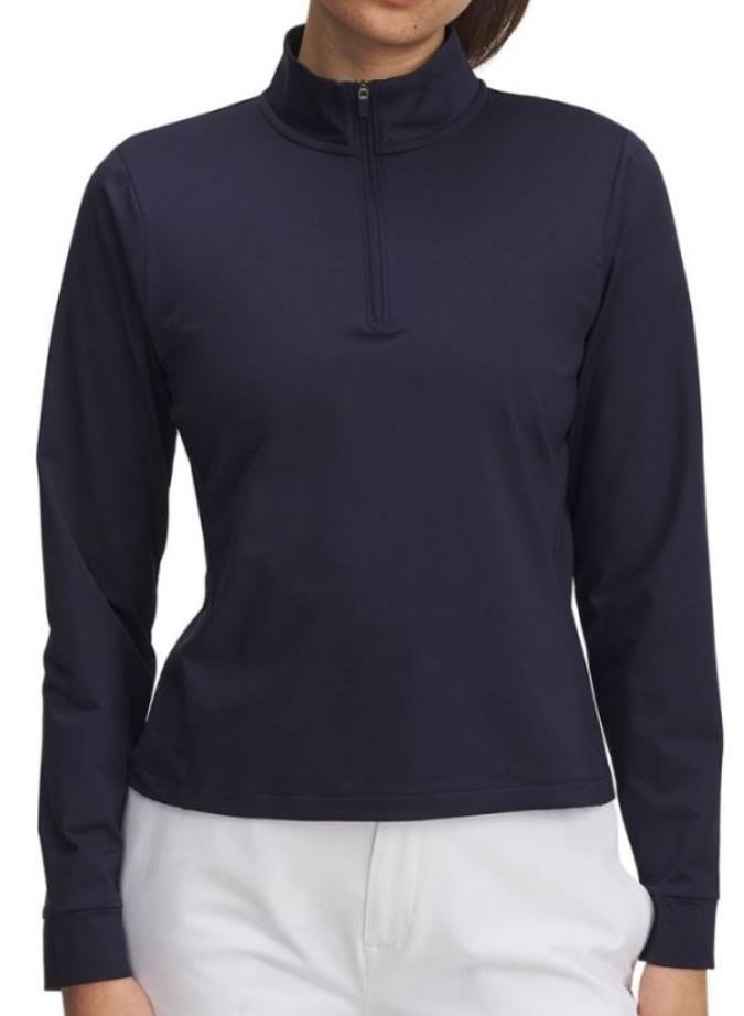 Under Armour Drive 1/4 Zip sudadera de mujer, midnight navy