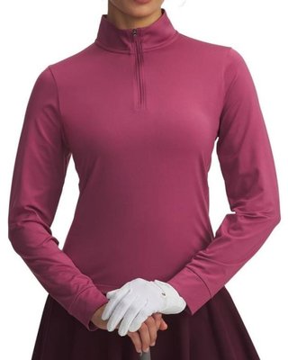 Under Armour Drive 1/4 Zip sudadera de mujer, fuchsia dark