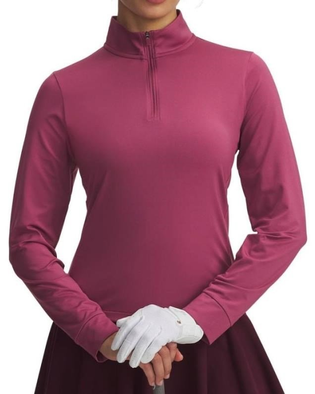 Under Armour Drive 1/4 Zip sudadera de mujer, fuchsia dark