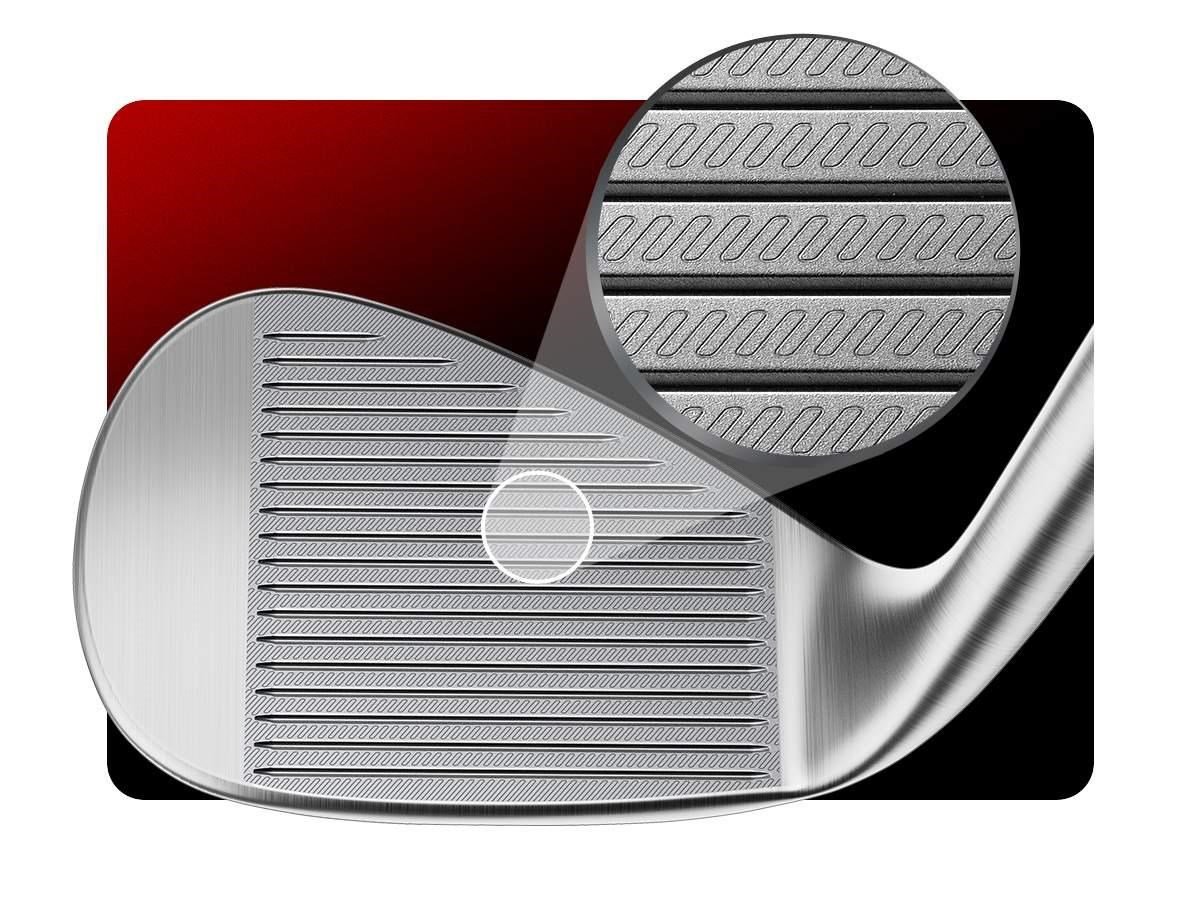 TaylorMade MG5 Tiger Woods Grind wedge, acero