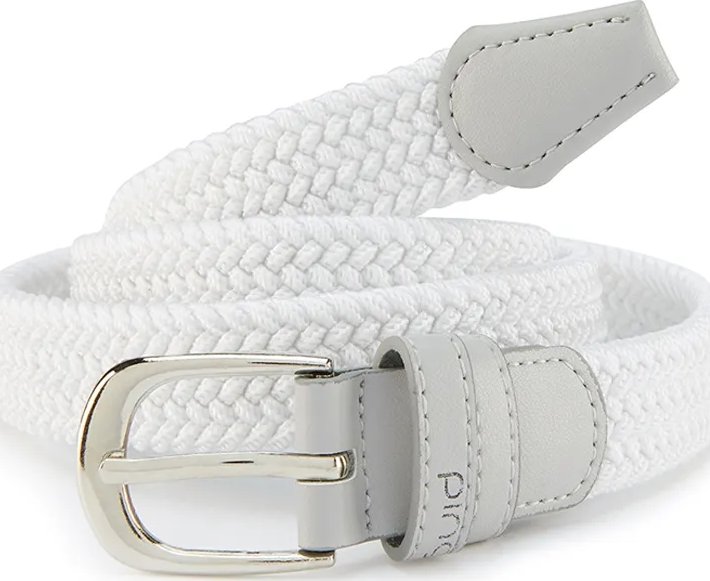 PING Stretch Webbing cinturón de damas, blanco