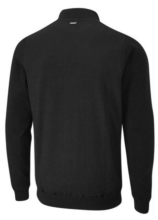 PING Croy Lined Half Zip jersey de hombre, negro