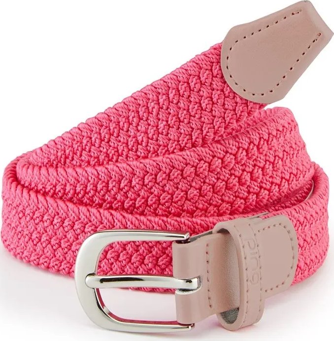 PING Stretch Webbing cinturón de damas, flamingo