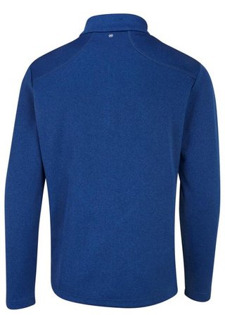 PING Ramsey half zip ribbed fleece pullover de hombre, inky marl