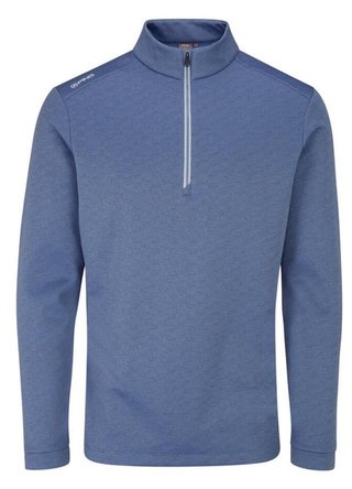 PING Bexton Half Zip Fleece sudadera de hombre, airforce multi