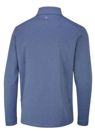 PING Bexton Half Zip Fleece sudadera de hombre, airforce multi