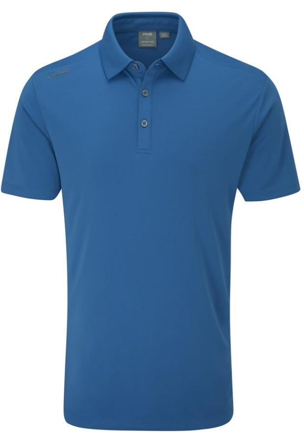 PING Lindum polo de hombre, tidal blue