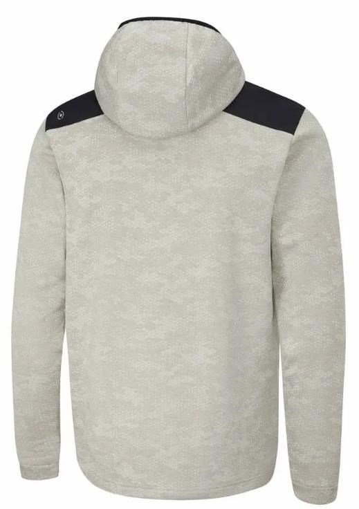 PING Nexa Hooded half zip fleece sudadera hombre, willow/black