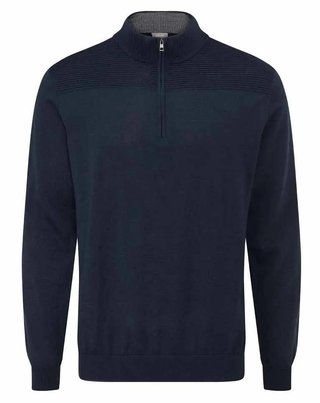 PING Dorset Quarter zip jersey de hombre, azul marino