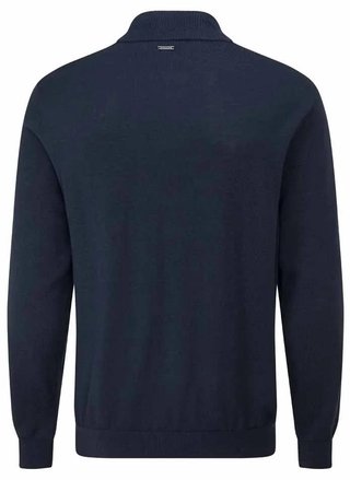 PING Dorset Quarter zip jersey de hombre, azul marino