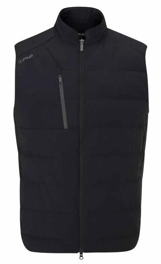 PING Norse Cocoon insulated PrimaLoft® chaleco de hombre, negro