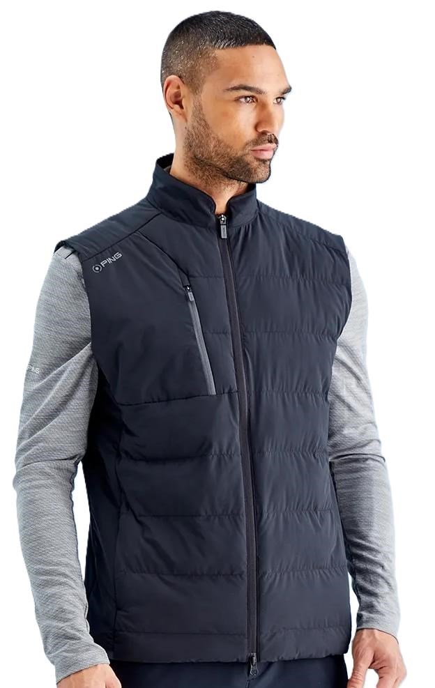 PING Norse Cocoon insulated PrimaLoft® chaleco de hombre, negro