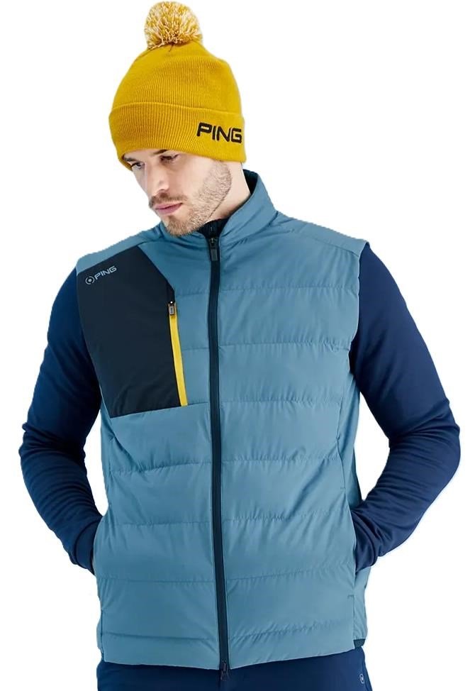 PING Norse Cocoon insulated PrimaLoft® chaleco de hombre, azul fusion/navy