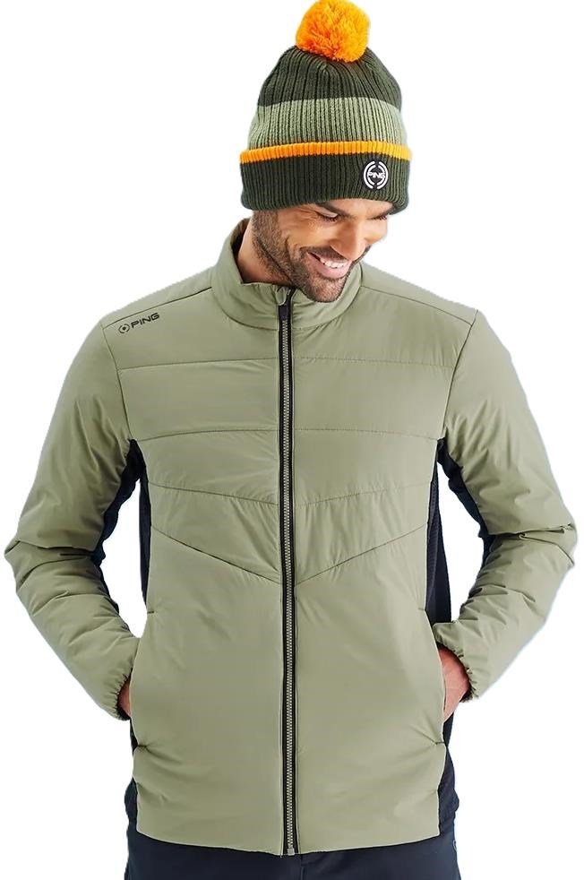 PING Magnitude Insulated hybrid chaqueta de hombre, lichen/negro
