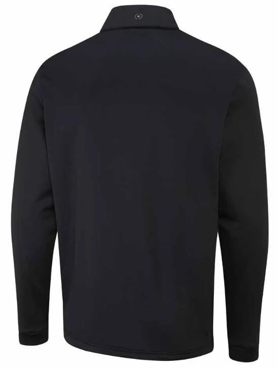 PING Astbury fleece chaqueta de hombre, negro/asfalto