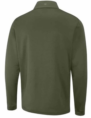 PING Astbury fleece chaqueta de hombre, dark olive/lichen