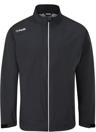 PING AquaDrive chaqueta impermeable de hombre, negra