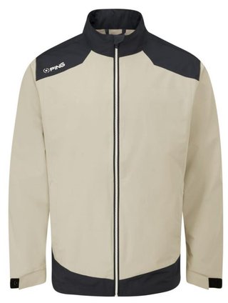PING AquaDrive Waterproof chaqueta impermeable para hombre, willow/black