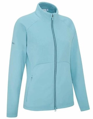 PING Catherine Full Zip Fleece sudadera de mujer, oasis