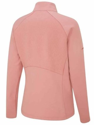PING Catherine Full Zip Fleece sudadera de mujer, rosa apagado