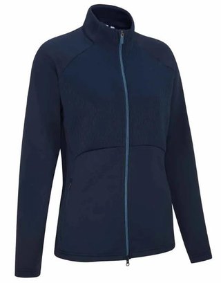 PING Catherine Full Zip Fleece sudadera de mujer, azul marino