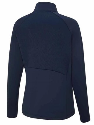 PING Catherine Full Zip Fleece sudadera de mujer, azul marino