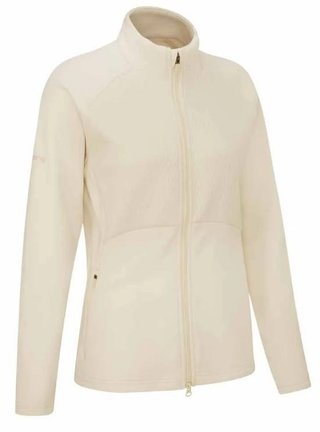 PING Catherine Full Zip Fleece sudadera de mujer, chalk