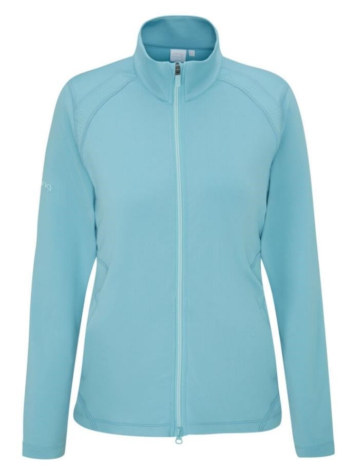 PING Eda Lightweight Full Zip chaqueta de mujer, oasis