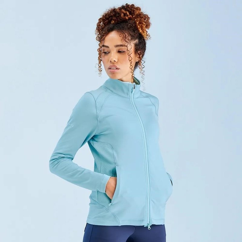 PING Eda Lightweight Full Zip chaqueta de mujer, oasis
