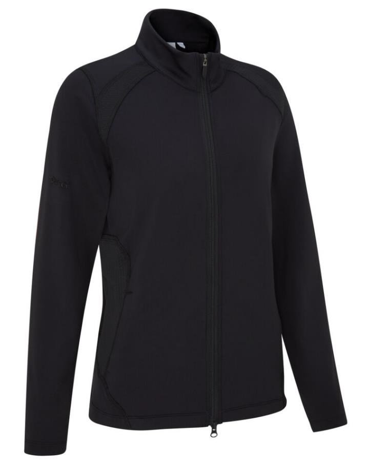 PING Eda Lightweight Full Zip chaqueta de mujer, negra