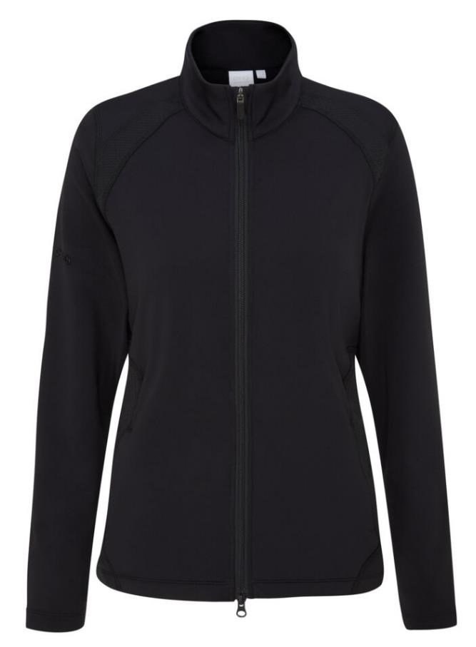 PING Eda Lightweight Full Zip chaqueta de mujer, negra