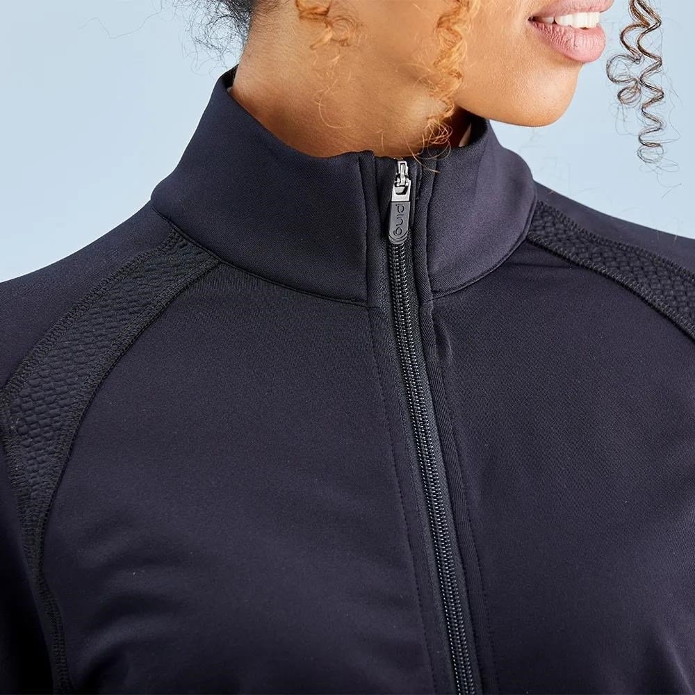 PING Eda Lightweight Full Zip chaqueta de mujer, negra