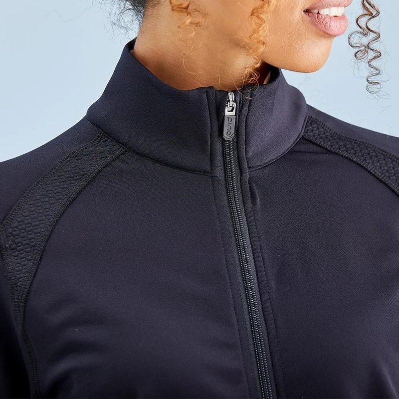 PING Eda Lightweight Full Zip chaqueta de mujer, negra