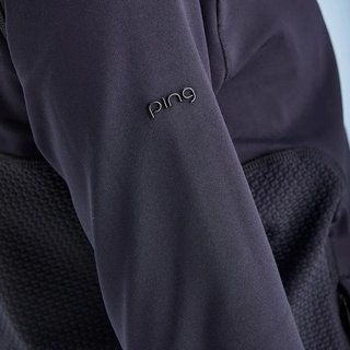 PING Eda Lightweight Full Zip chaqueta de mujer, negra