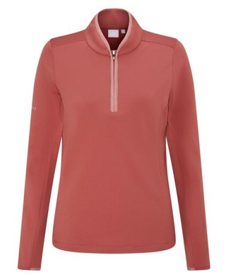 PING Abigale Performance Fleece sudadera de mujer, rosa