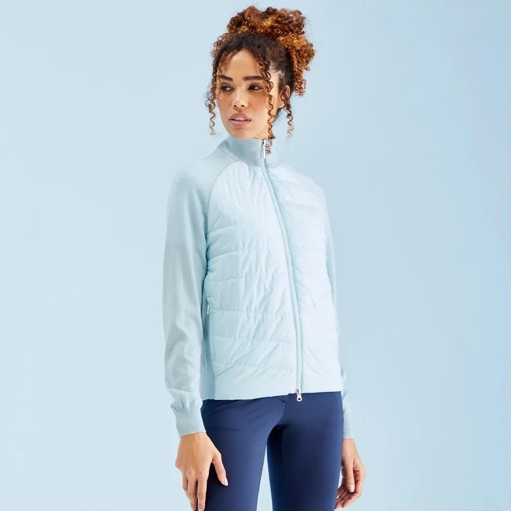PING Fran Hybrid full-zip chaqueta de mujer, opal