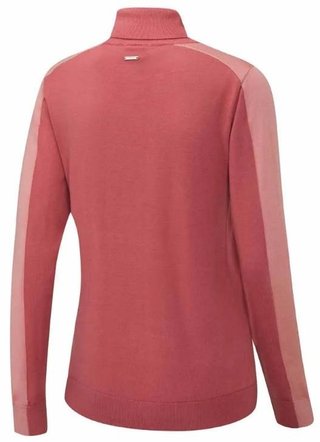 PING Lockett Roll neck jersey de mujer, rosa/rosa apagado