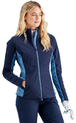 PING Casey insulated hybrid chaqueta de mujer, navy/blue fusion