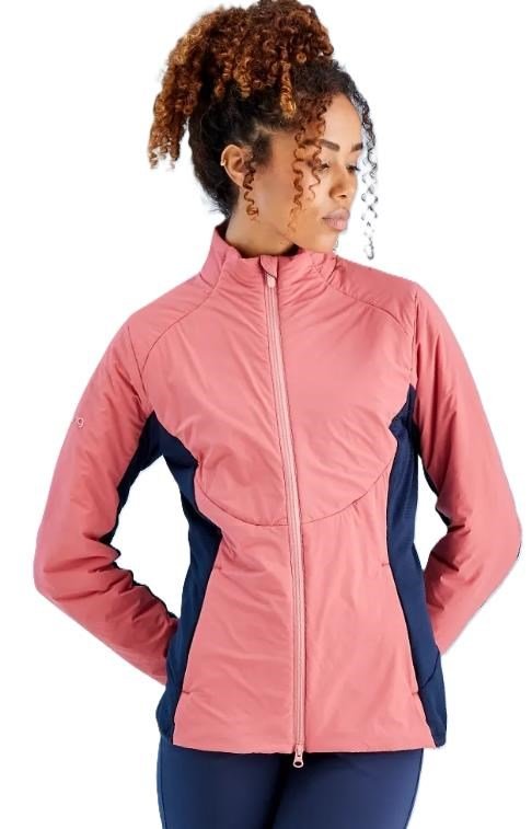 PING Casey insulated hybrid chaqueta de mujer, rosa/azul marino