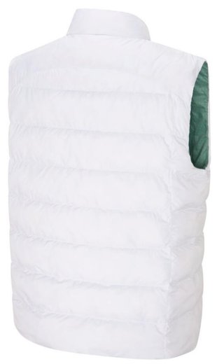 PING Samantha Clo® insulated reversible chaleco de mujer, blanco/eucalyptus multi