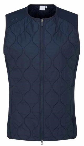 PING Seren insulated collarless chaleco de mujer, azul marino