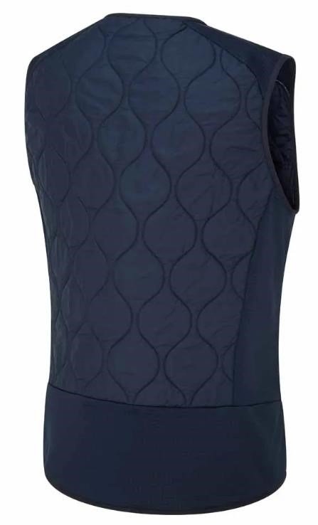 PING Seren insulated collarless chaleco de mujer, azul marino
