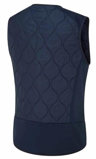 PING Seren insulated collarless chaleco de mujer, azul marino