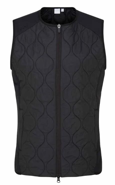 PING Seren insulated collarless chaleco de mujer, negro