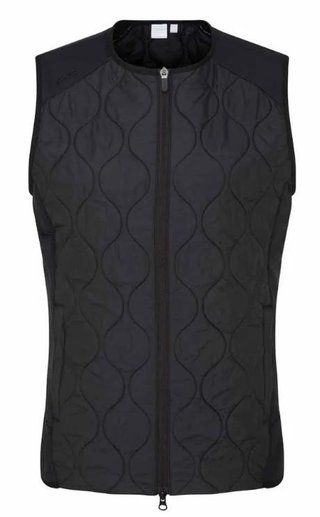 PING Seren insulated collarless chaleco de mujer, negro